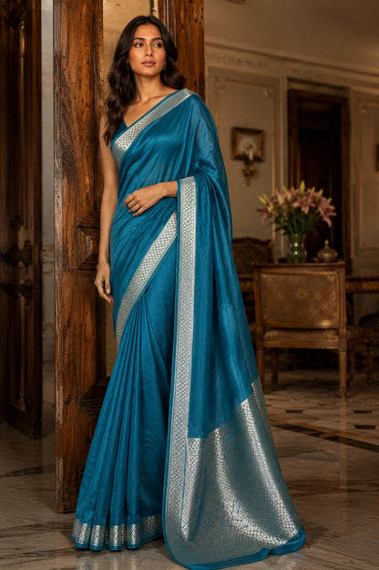Aanchal- Pure Organza Silk saree