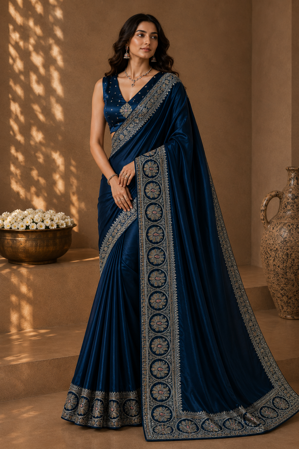 Orchid Noir Saree