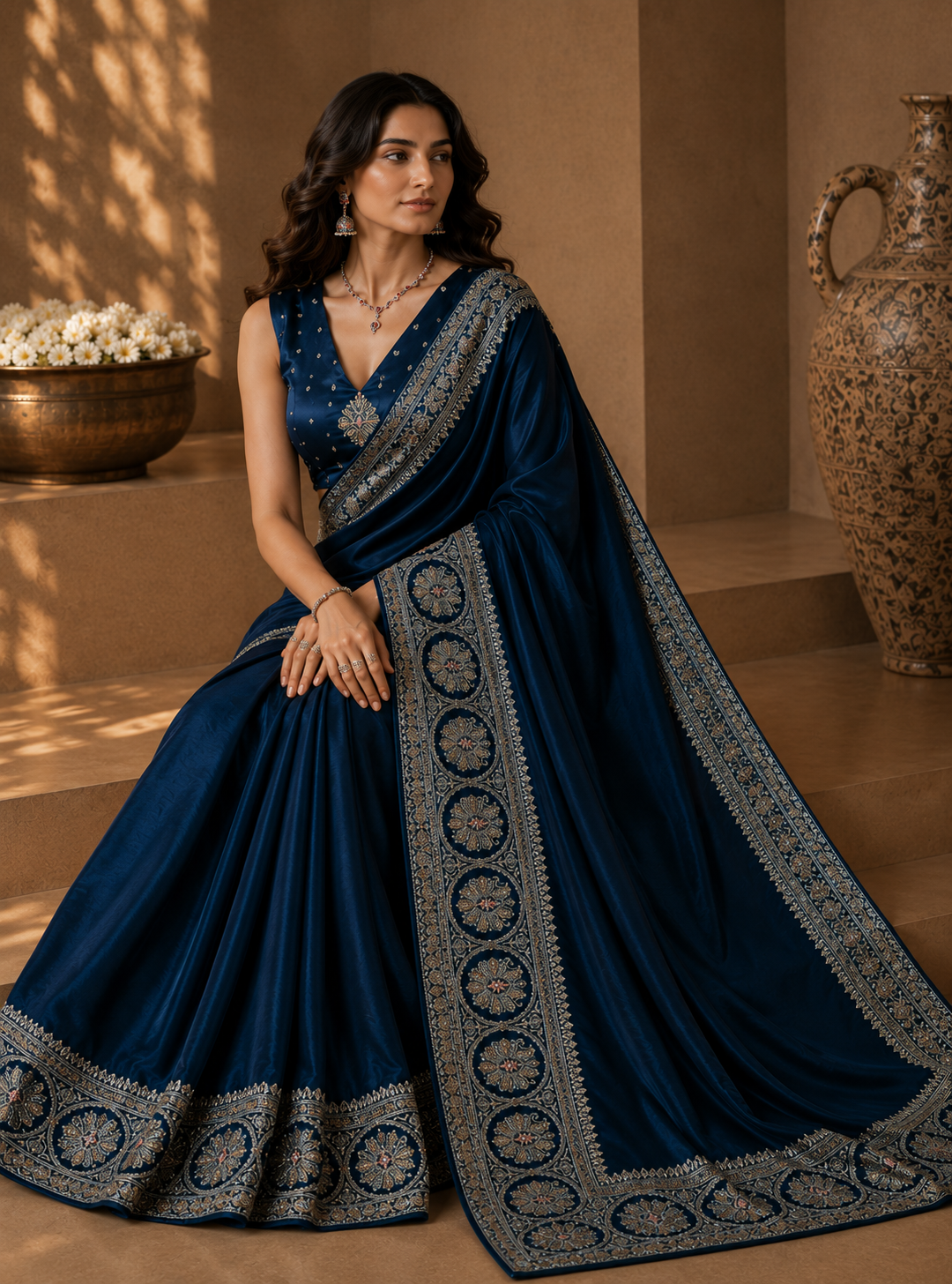 Orchid Noir Saree