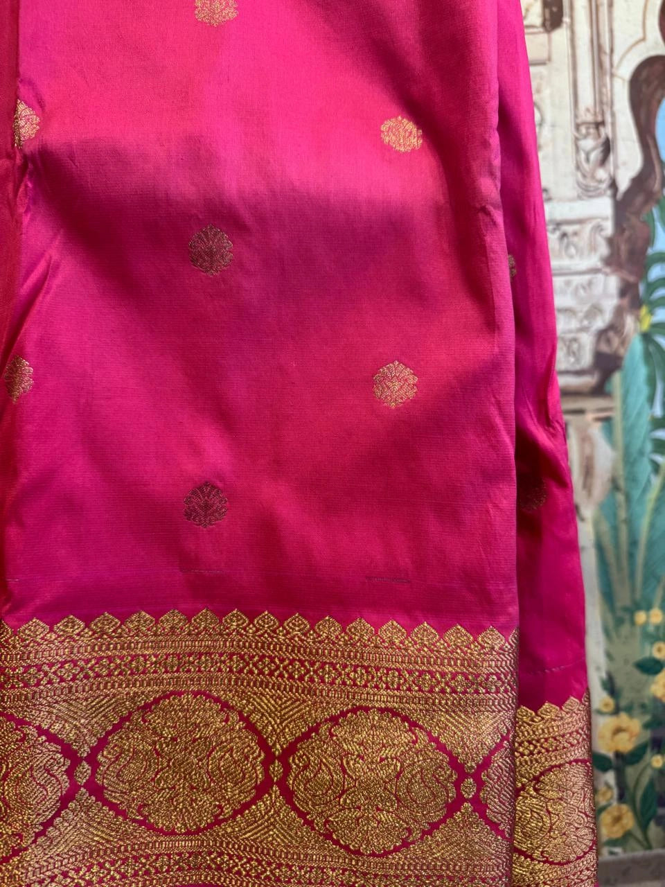 Mohini Rani Pink Festive Saree