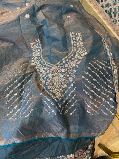 Dusk Rose Embroidered Lehenga