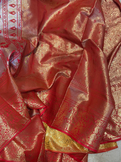 Rajwadi Kanjivaram Silk Saree
