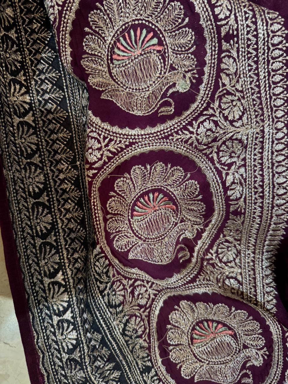 Orchid Noir Saree