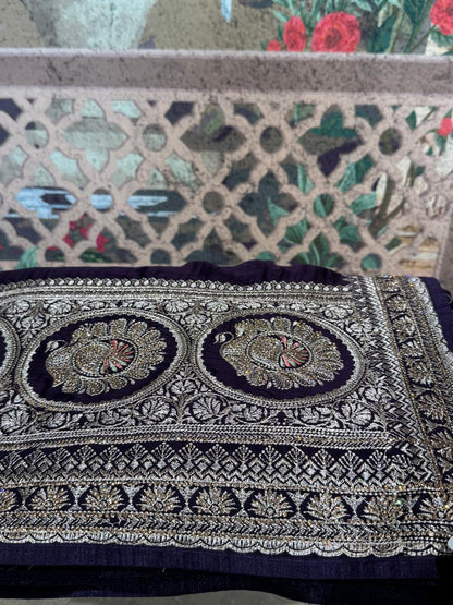 Orchid Noir Saree