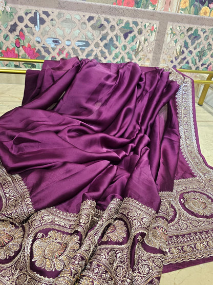 Orchid Noir Saree