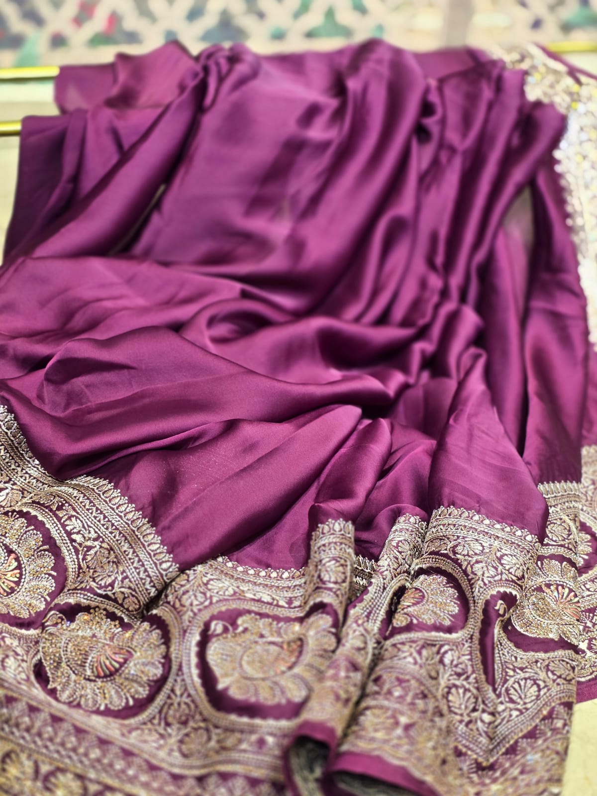Orchid Noir Saree