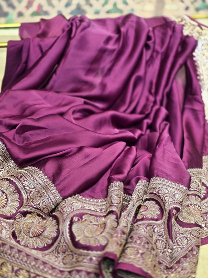 Orchid Noir Saree