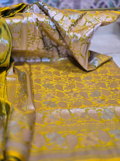 Olive Symphony Soft Silk Saree