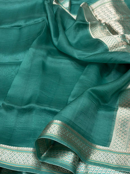 Aanchal- Pure Organza Silk saree