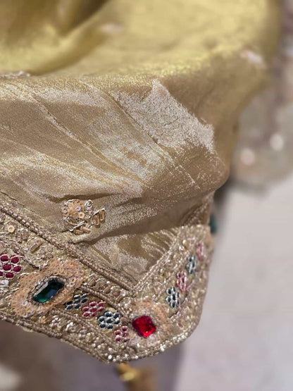 Masakali Bridal Kundan work Lehenga