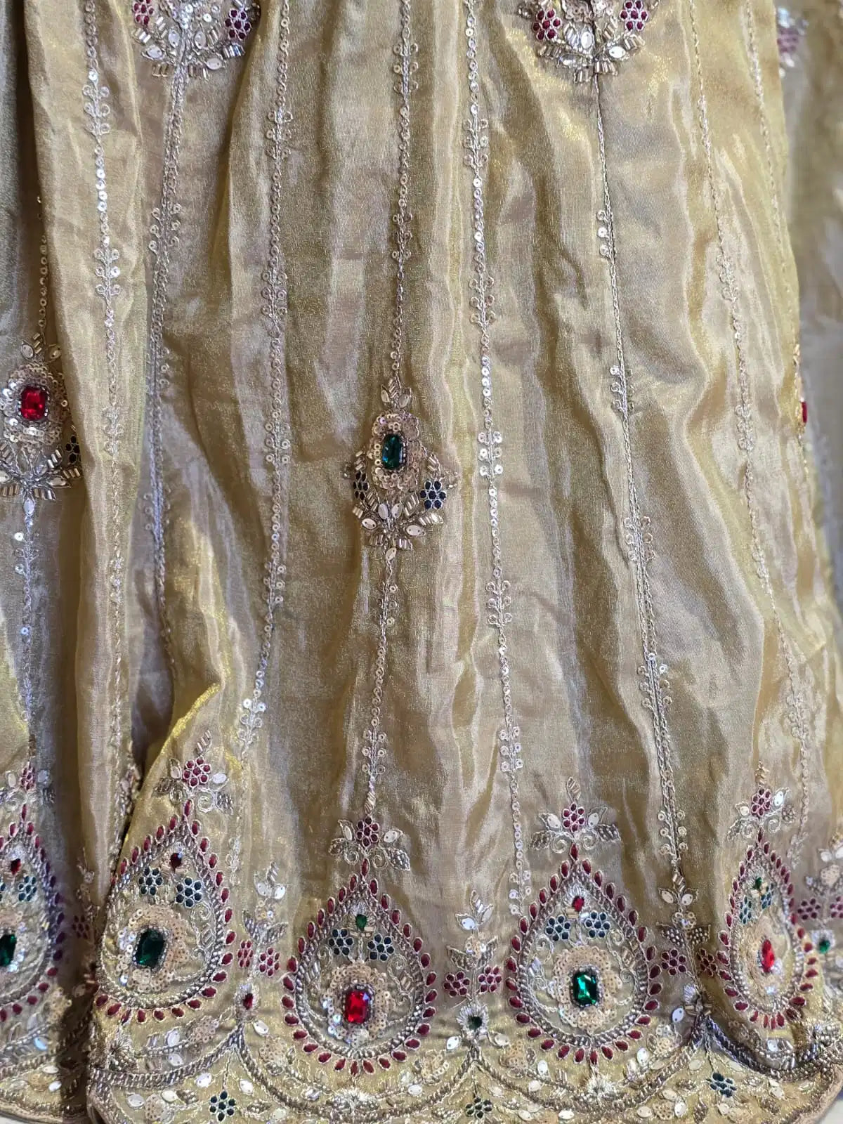 Masakali Bridal Kundan work Lehenga