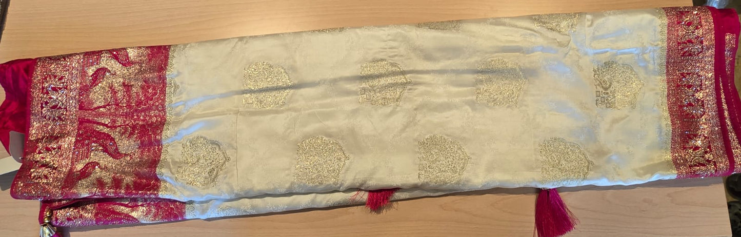 Parijat Satin Saree