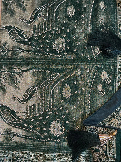 Parijat Satin Saree