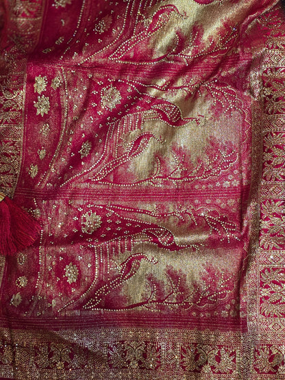 Parijat Satin Saree