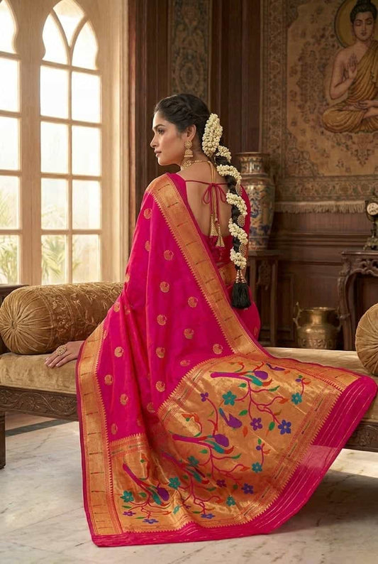 Umang-Soft Silk Paithani Saree